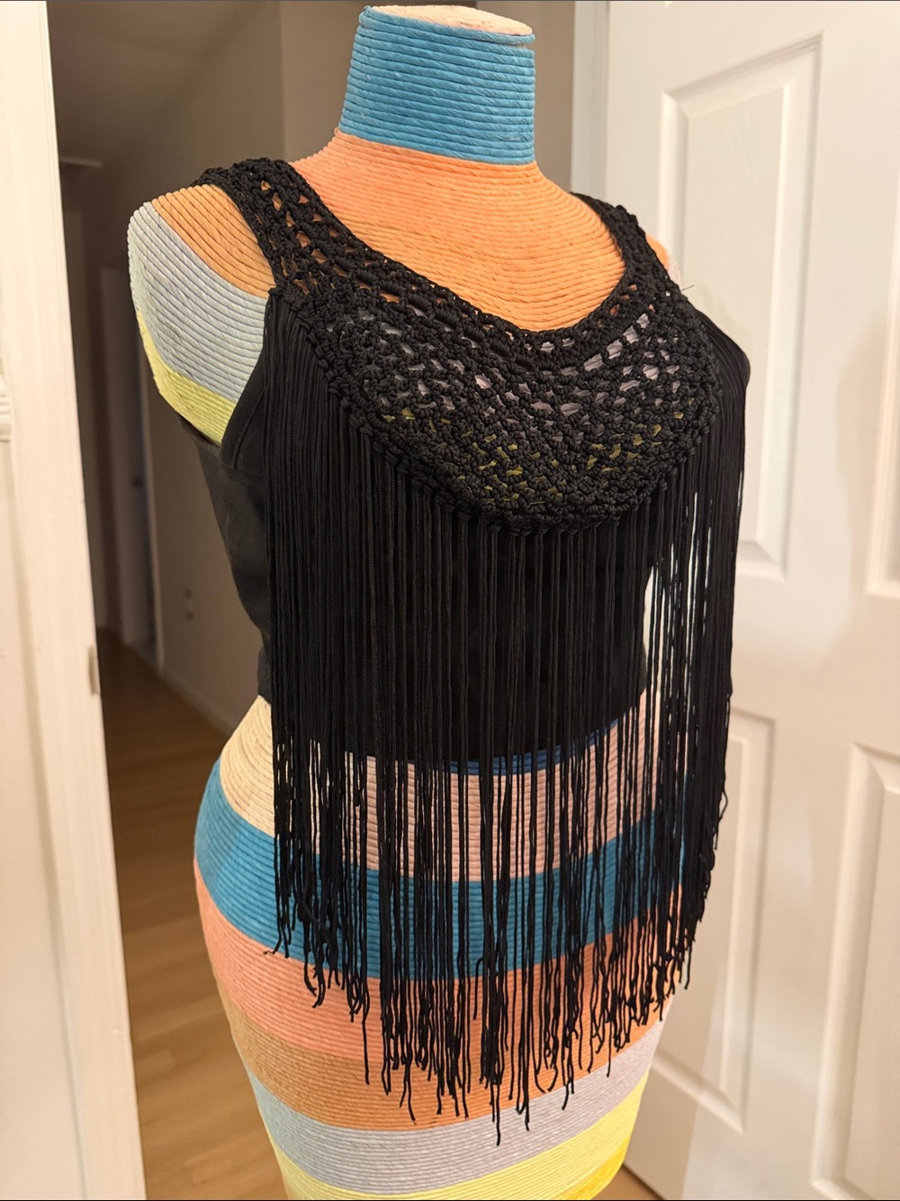 VTG Forever 21 Black Crop Top